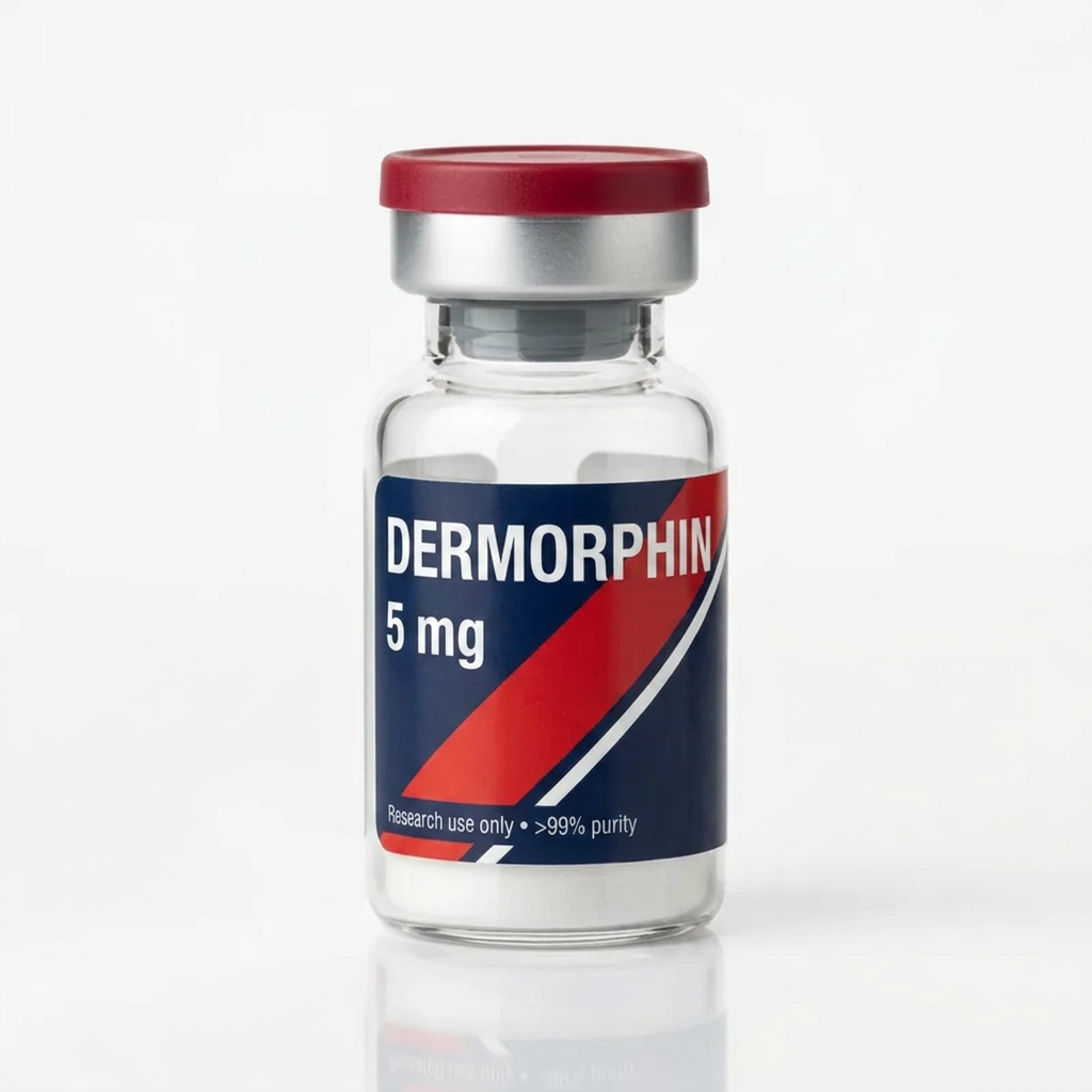 Vial de Dermorphin para investigación de laboratorio