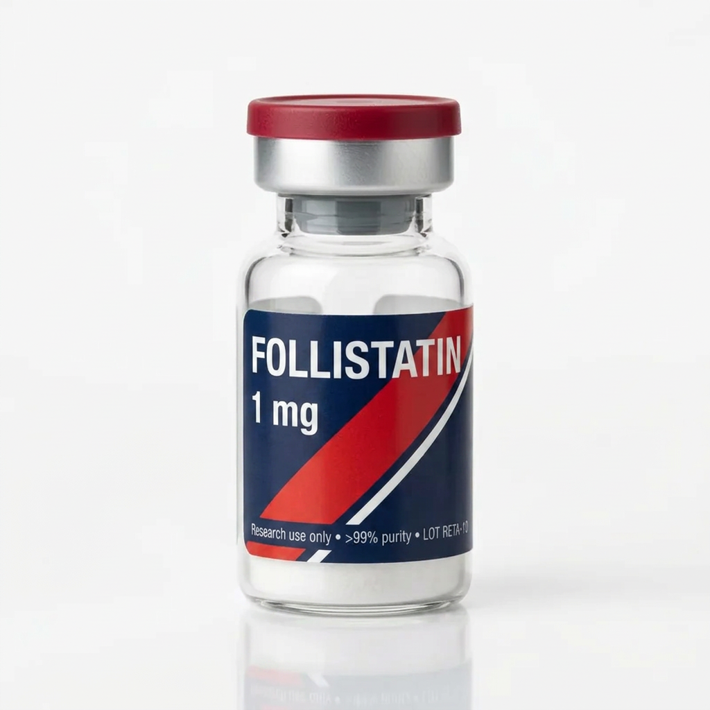 Vial de Follistatin para investigación de laboratorio