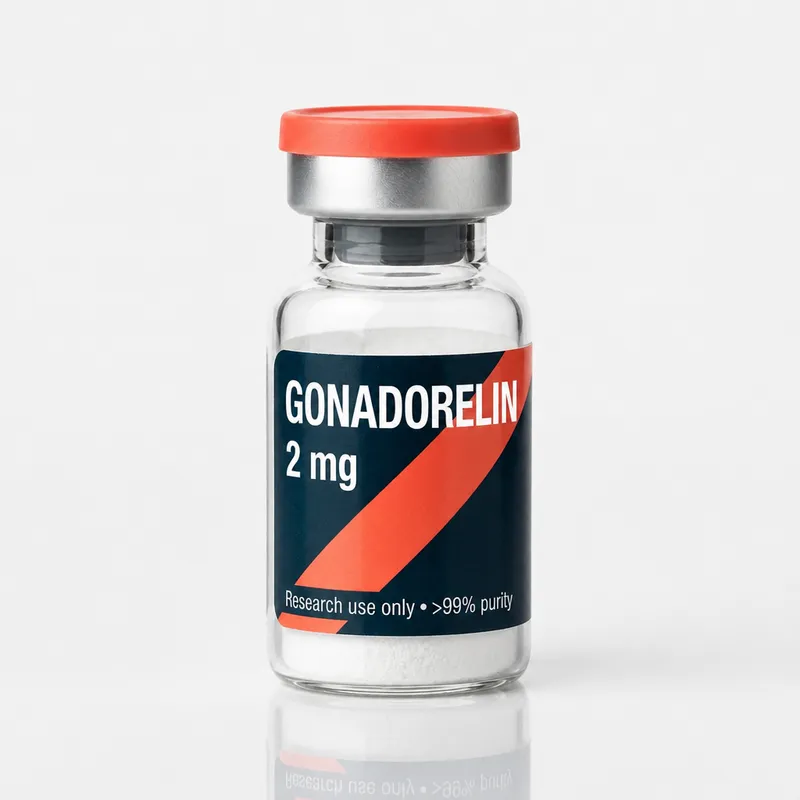 Vial de Gonadorelin Acetate para investigación de laboratorio