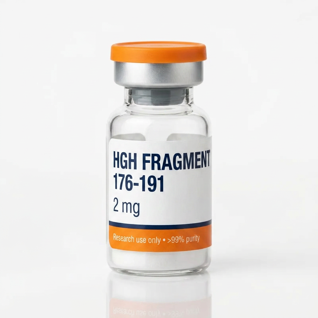 Vial de HGH Fragment 176-191 para investigación de laboratorio