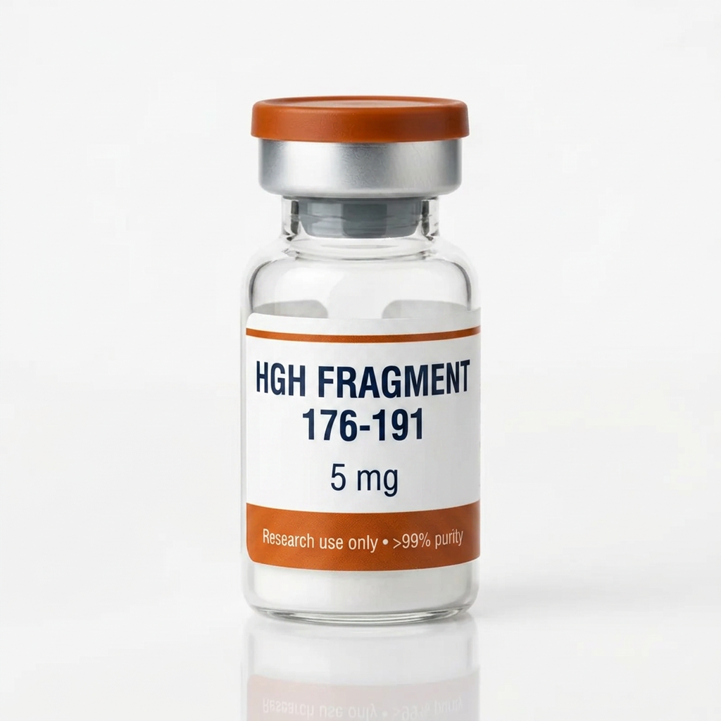 Vial de HGH Fragment 176-191 para investigación de laboratorio
