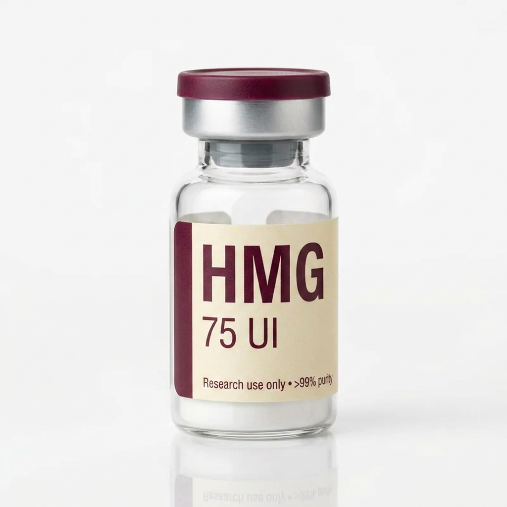 Vial de HMG para investigación de laboratorio