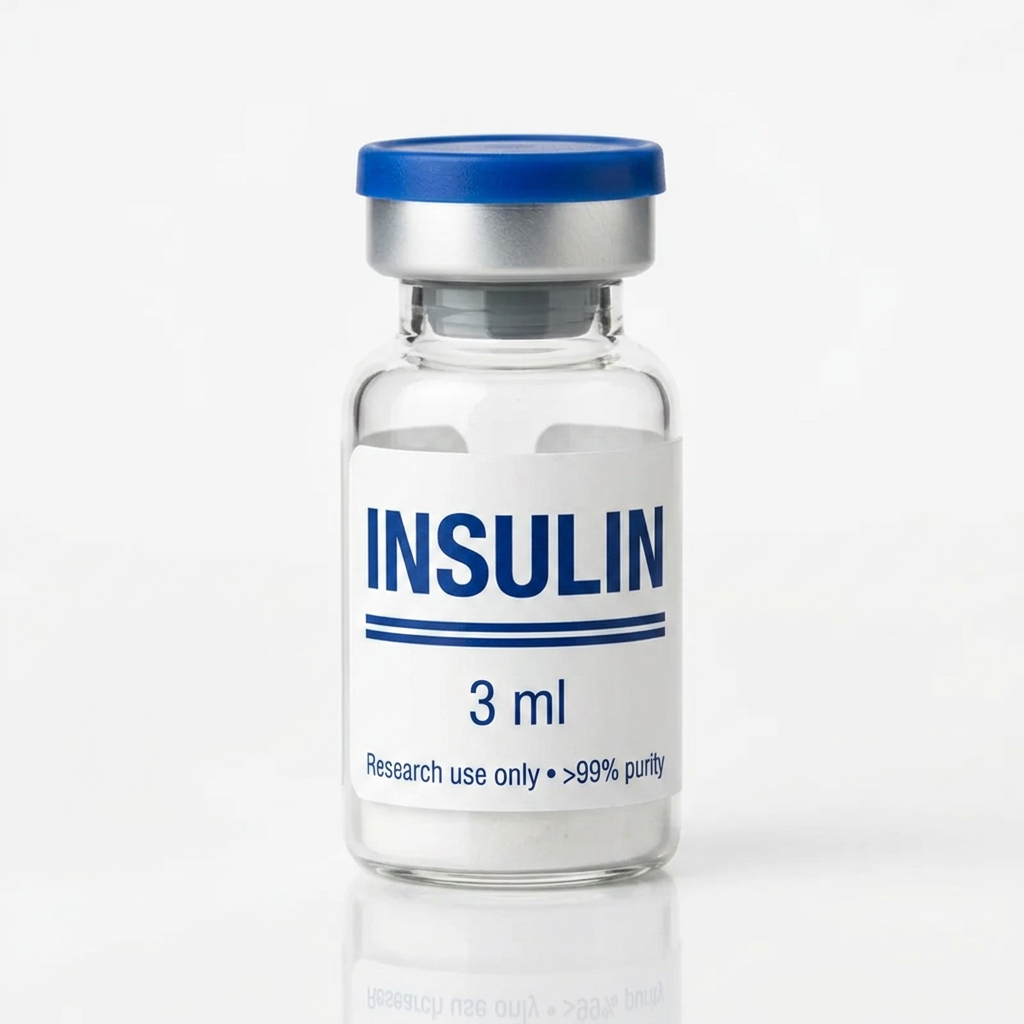 Vial de Insulin para investigación de laboratorio