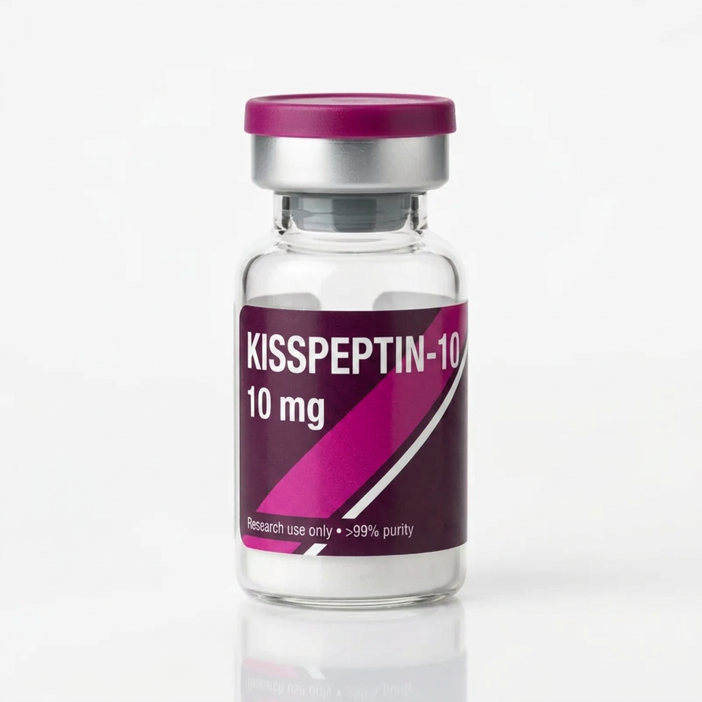 Vial de KissPeptin-10 para investigación de laboratorio