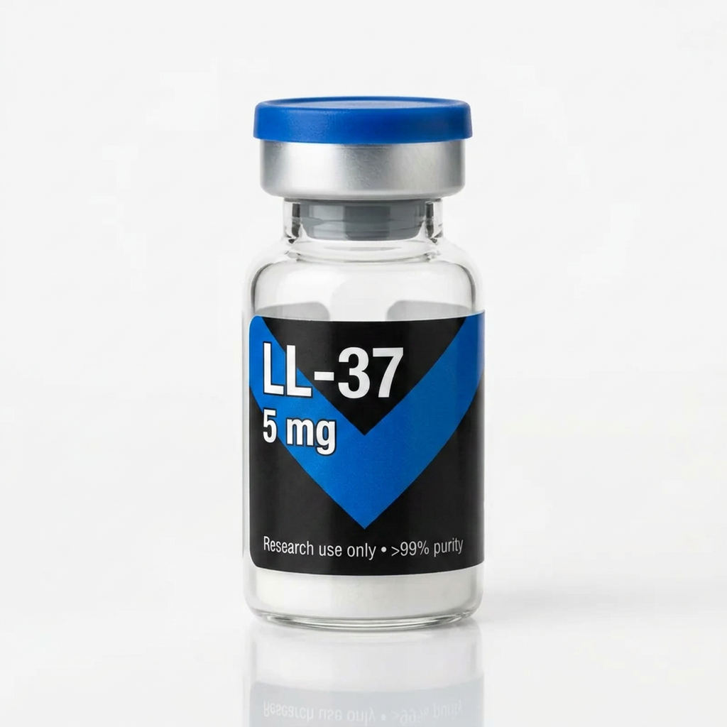 Vial de LL37 para investigación de laboratorio