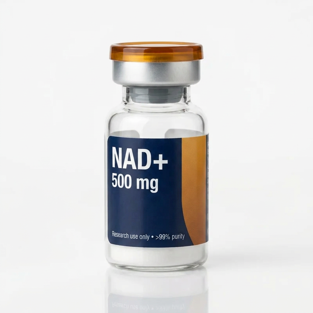 Vial de NAD+ para investigación de laboratorio