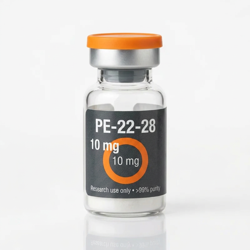 Vial de PE-22-28 para investigación de laboratorio