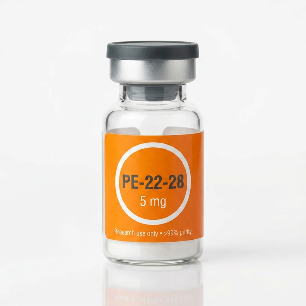 Vial de PE-22-28 para investigación de laboratorio