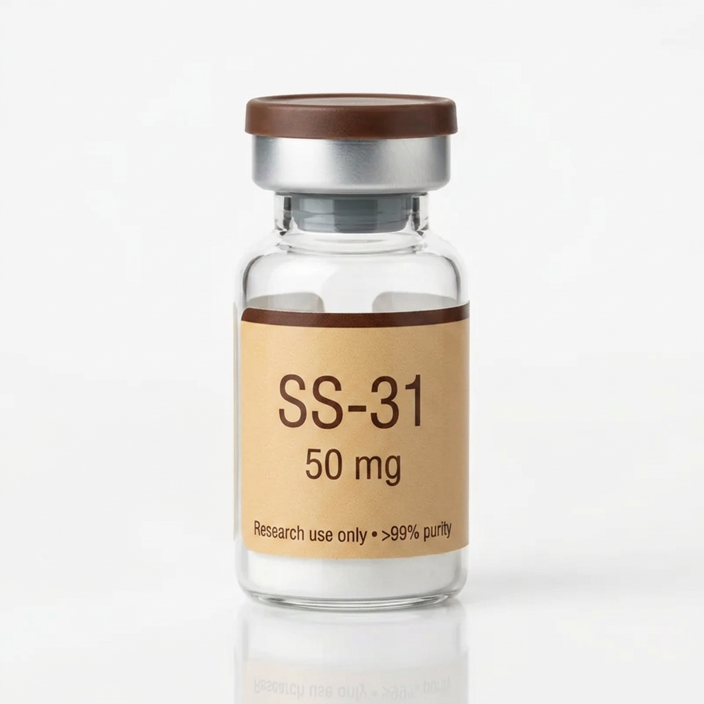 Vial de SS-31 para investigación de laboratorio
